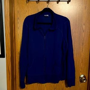 Danskin purple athletic zip up.